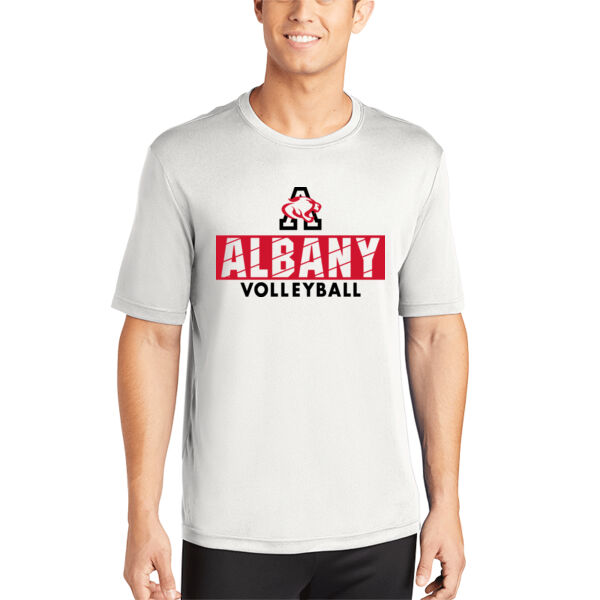Albany Volleyball White PosiCharge Competitor Tee Thumbnail