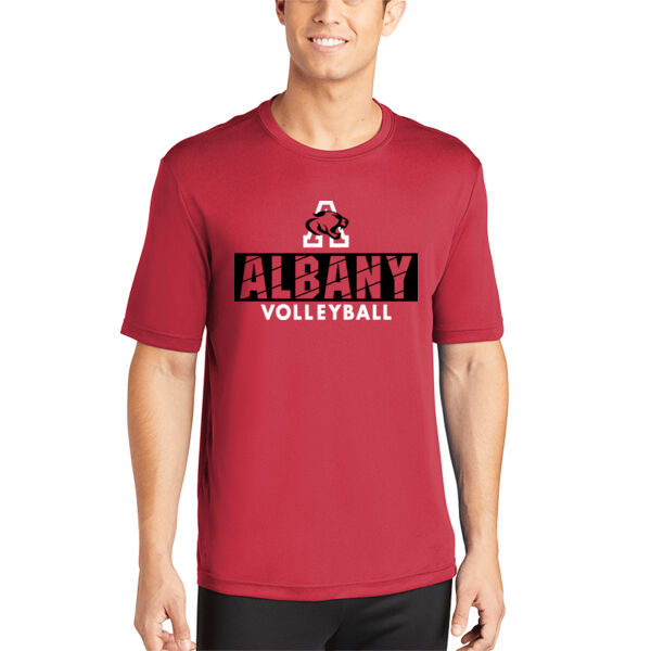 Albany Volleyball Red PosiCharge Competitor Tee Thumbnail